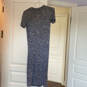 Cutout tee shirt dress